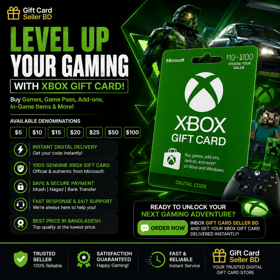 Xbox Gift Card & Game Pass (US)