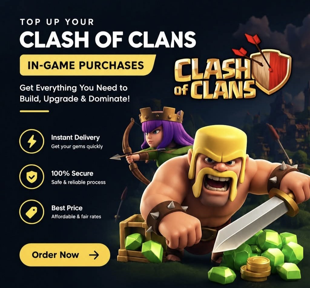 Clash of Clans Gems & Gold Pass