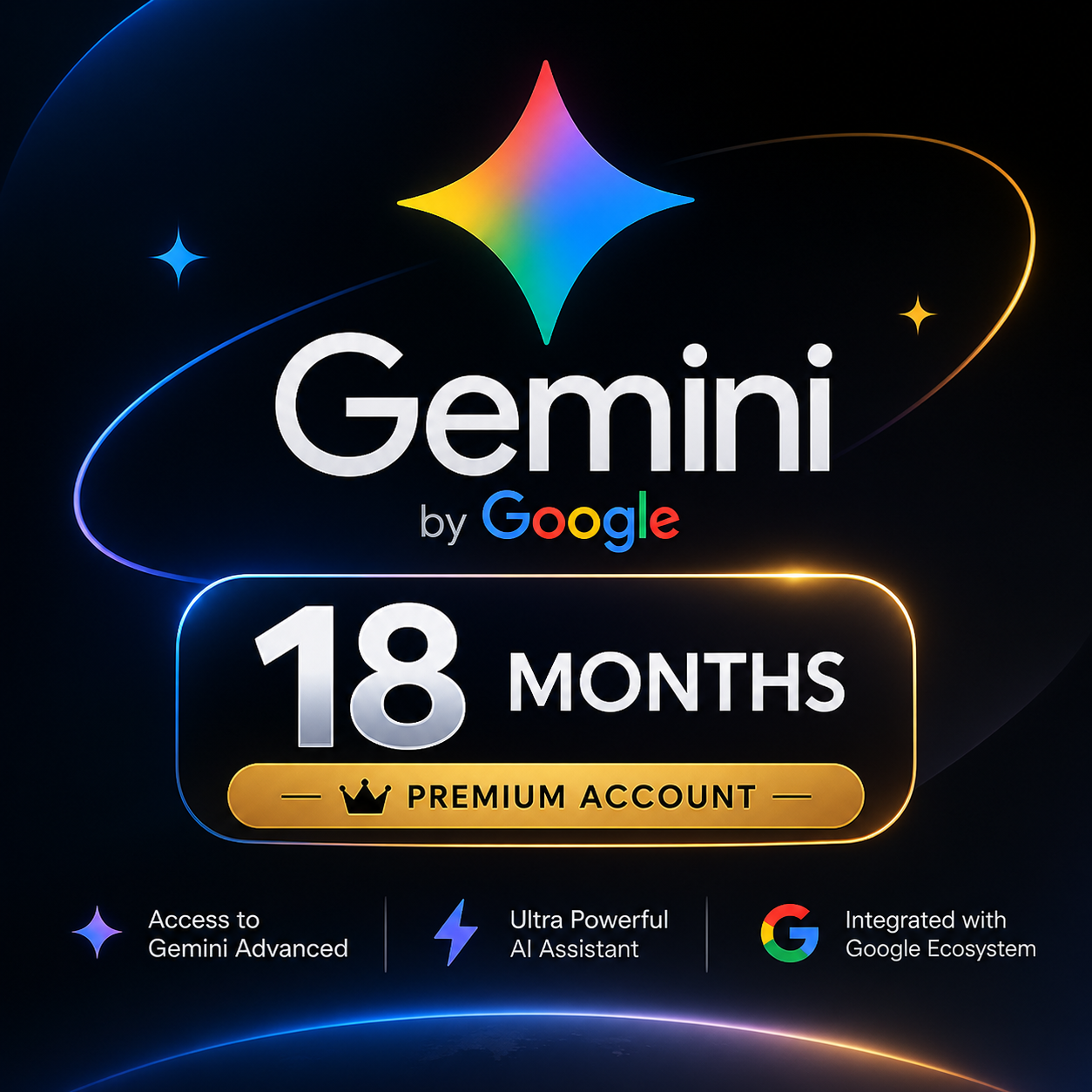 Google Gemini Advanced 18 Months (Owner Activation Link)